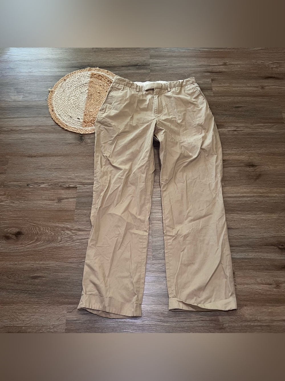 POLO BY RALPH LAUREN Mens Khaki Chino Pants 34x32